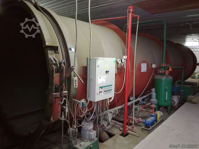 Autoclave para madera VYVOS - 75 m³ VYVOS 75m3