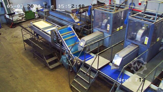 Volledige lijn uienschillen van M&P Engineering Onion processing line-full peeling line 