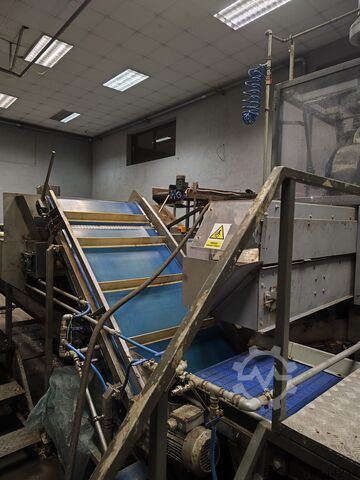 Volledige lijn uienschillen van M&P Engineering Onion processing line-full peeling line