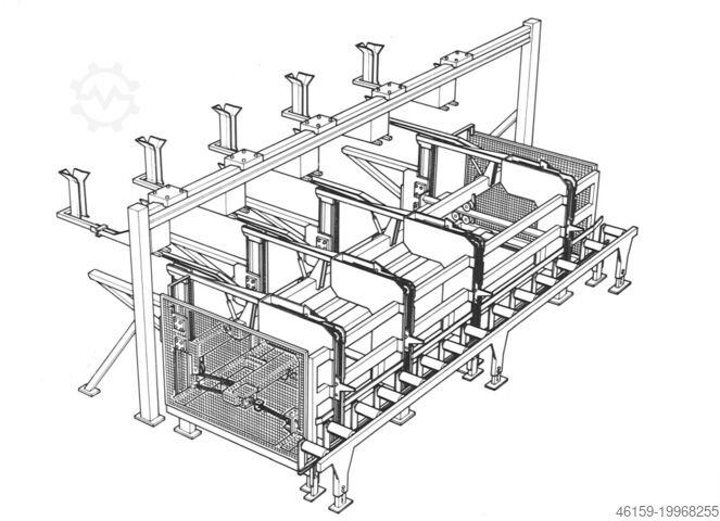 Gjutform Weinig 811 Board stacker