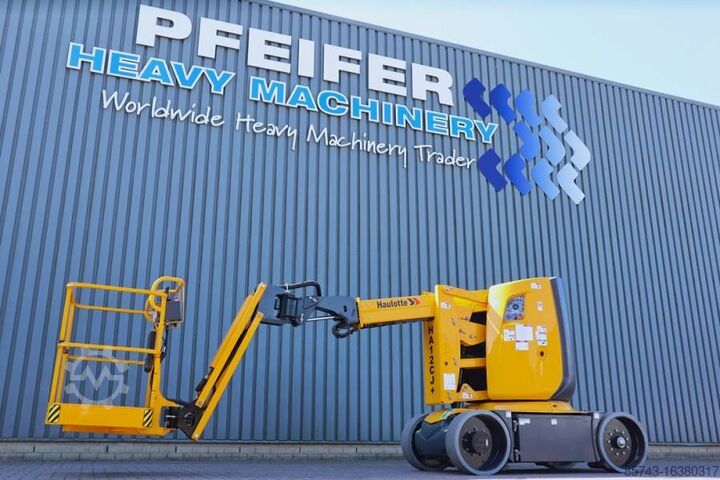 Gelenkteleskoparbeitsbühne Haulotte HA12CJ+ Valid inspection, *Guarantee! Electric, 12