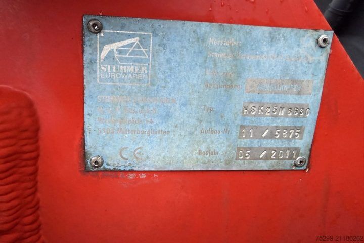 Hákový nosič kontejnerů MAN TGS 35.440 8x2 Stummer / Swiss-Vehicle