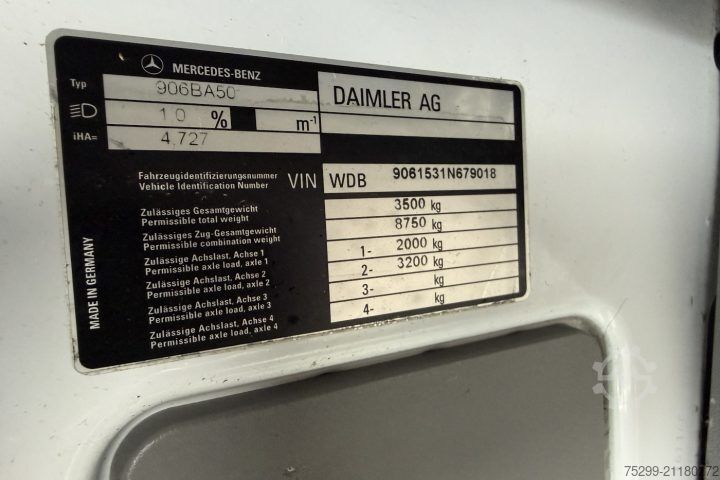 Standardní tahač Mercedes-Benz 519 BT SZM+Auflieger / Swiss-Vehicle