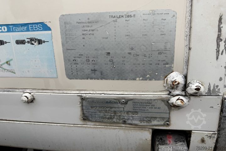 Standardní tahač Mercedes-Benz 519 BT SZM+Auflieger / Swiss-Vehicle