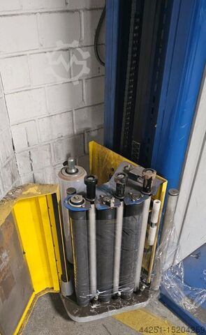 Halfautomatische palletomwikkelmachine SIAT Palettenwickelmaschine