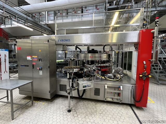Krones Topmatic Cold Glue Labeler (2012) Krones Kaltleim / Nassleimetikettierer