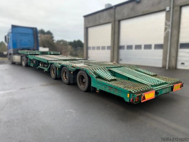 Platform trailer Rolfo *Voertuigtransporttrailer*Ptac34t