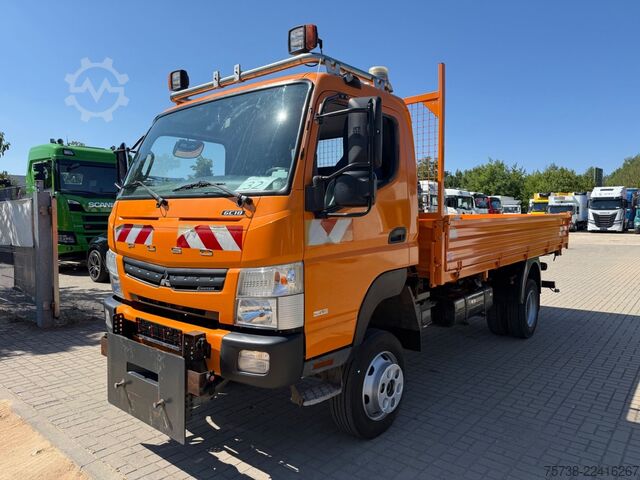 Trójstronna wywrotka FUSO 6C18 4x4 ALLRAD/ANBAUPLATTE/3-Seiten-Kipper/AHK