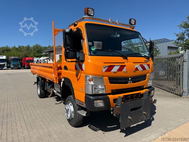Trójstronna wywrotka FUSO 6C18 4x4 ALLRAD/ANBAUPLATTE/3-Seiten-Kipper/AHK