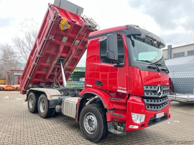 Dreiseitenkipper LKW MERCEDES-BENZ Arocs  2648 6x4 Dautel Bordmatik Retarder