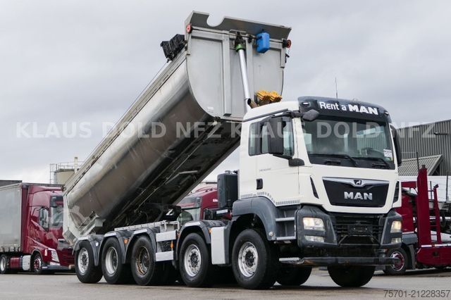 Tippbil MAN TGS 35.500 Kipper Trösch Thermo-Mulde 10x4