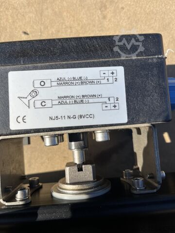 Fojtószelep tolószelep pillangószelep GEFA GEFA DN200+ STEROWANIE Proval