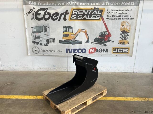 Baggerarm Rototilt Kabellöffel / Löffel 08-400 / MS08 / 400 mm / NEU