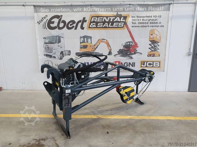 Magni boom with winch JW2000 / RTH / TH / NEW Magni Ausleger mit Seilwinde JW2000 / RTH / TH / NEU