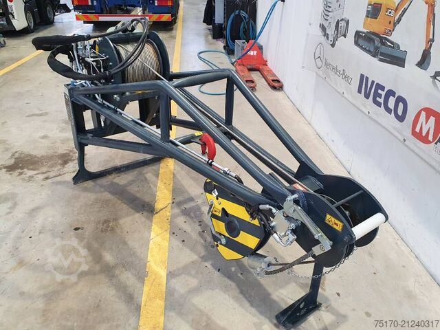 Magni boom with winch JW2000 / RTH / TH / NEW Magni Ausleger mit Seilwinde JW2000 / RTH / TH / NEU