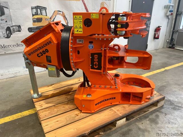 Westtech Woodcracker C300 felling grapple / tiltator / NEW Westtech Woodcracker C300 Fällgreifer / Tiltator / NEU