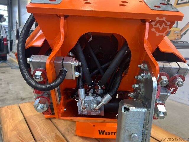 Westtech Woodcracker C300 felling grapple / tiltator / NEW Westtech Woodcracker C300 Fällgreifer / Tiltator / NEU