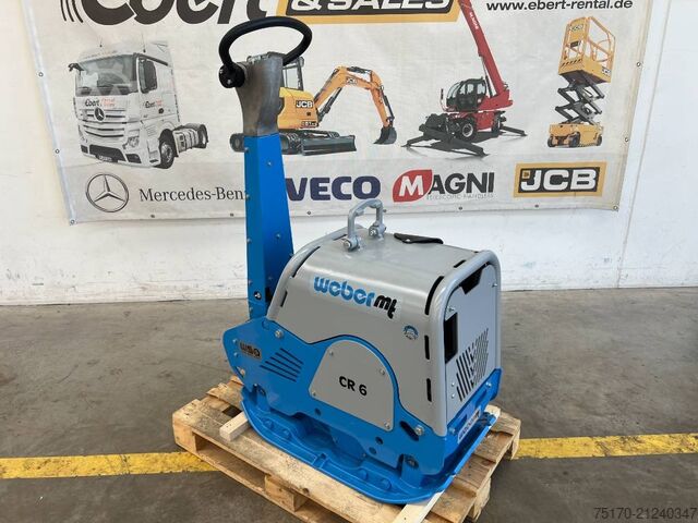 Compactor Weber CR 6 WSA Rüttelplatte / Hatz-Diesel / 428 kg / NEU