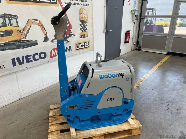 Compactor Weber CR 6 WSA Rüttelplatte / Hatz-Diesel / 428 kg / NEU
