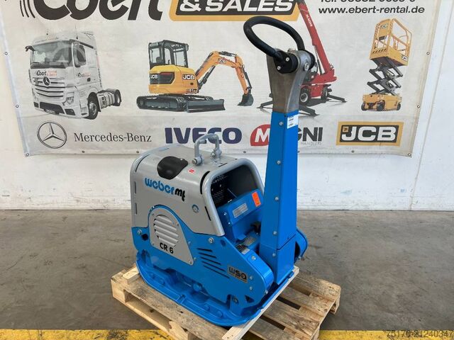 Compactor Weber CR 6 WSA Rüttelplatte / Hatz-Diesel / 428 kg / NEU