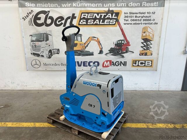 Compactor Weber CR 7 WSA Rüttelplatte / Hatz-Diesel / 484 kg / NEU