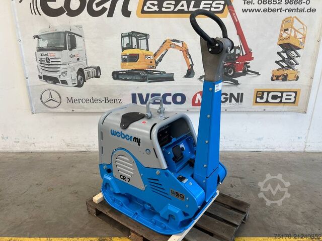 Compactor Weber CR 7 WSA Rüttelplatte / Hatz-Diesel / 484 kg / NEU