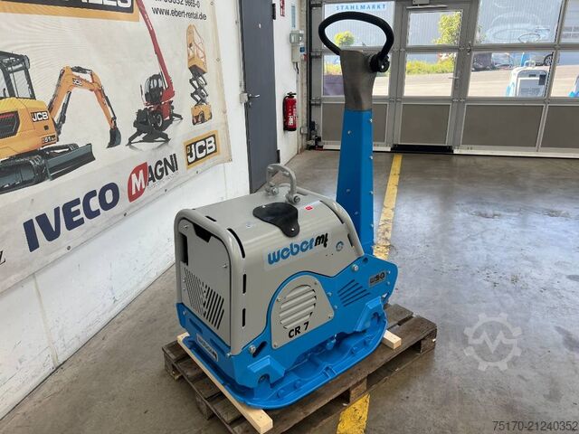 Compactor Weber CR 7 WSA Rüttelplatte / Hatz-Diesel / 484 kg / NEU