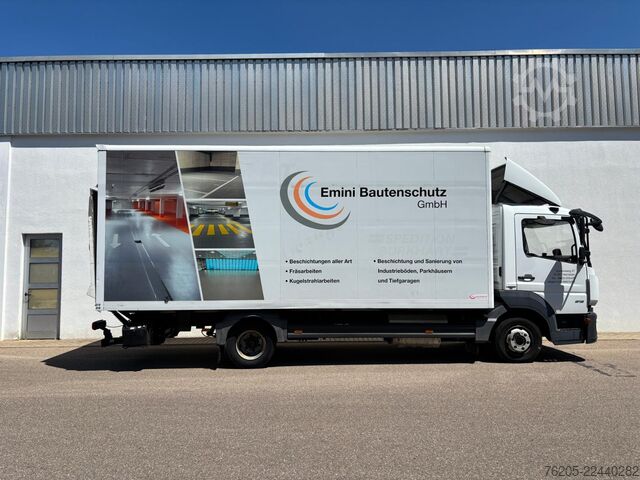 Autocarro con cassone Mercedes-Benz 818 L AUT Luft SpurH