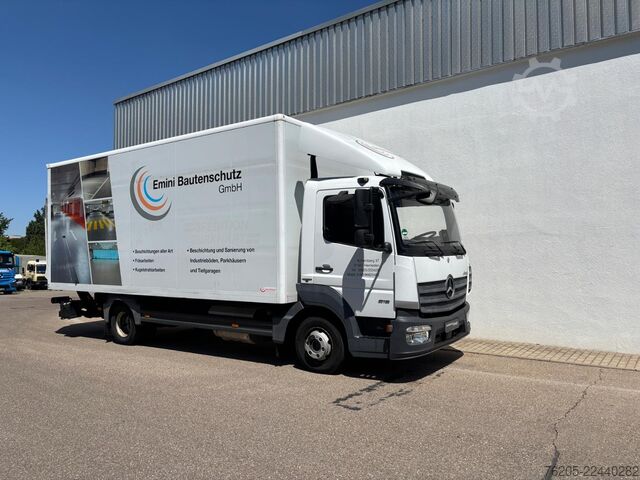 Autocarro con cassone Mercedes-Benz 818 L AUT Luft SpurH