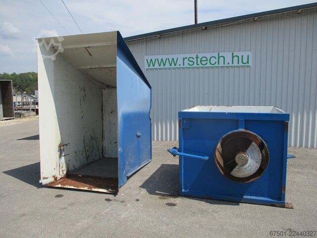 Impianto di triturazione con compattatore a coclea H&G Screw compactor Zerkleinerungsanlage Rotationsverdichter (3521)