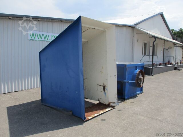 Impianto di triturazione con compattatore a coclea H&G Screw compactor Zerkleinerungsanlage Rotationsverdichter (3521)