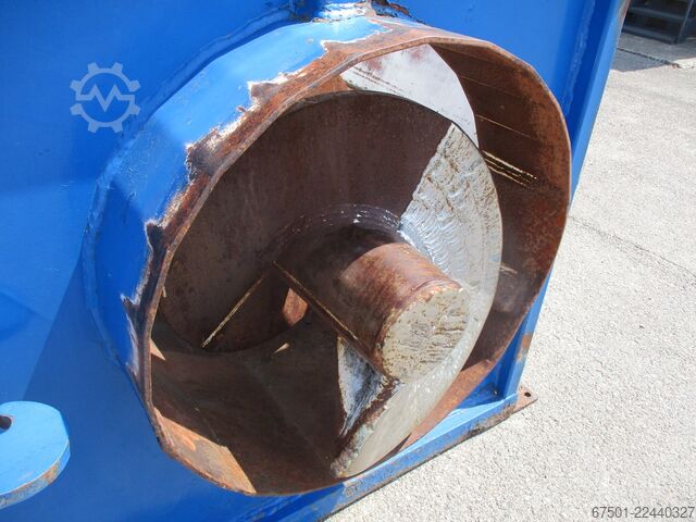 Impianto di triturazione con compattatore a coclea H&G Screw compactor Zerkleinerungsanlage Rotationsverdichter (3521)