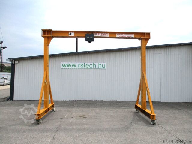 Macara portal, macara de hală, macarale Konecranes Portal Kran 4000 Kg (3520)