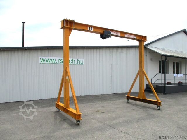 Macara portal, macara de hală, macarale Konecranes Portal Kran 4000 Kg (3520)
