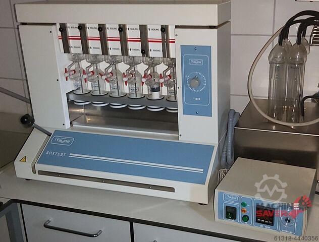 SOXHLET-EXTRAKTIONSEINHEIT -HALBAUTOMATISCH Raypa Espinar SX-6