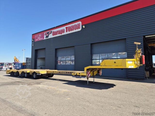 Semirimorchio per materiali lunghi Trax PORTE ENGINS 4 ESSIEUX EXTENSIBLE