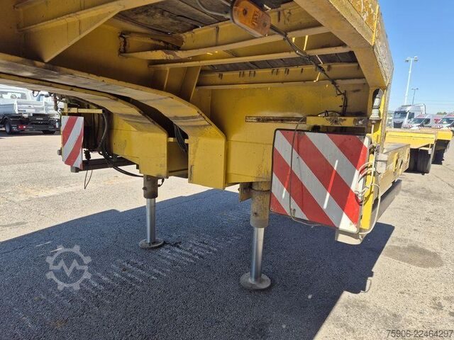 Semirimorchio per materiali lunghi Trax PORTE ENGINS 4 ESSIEUX EXTENSIBLE