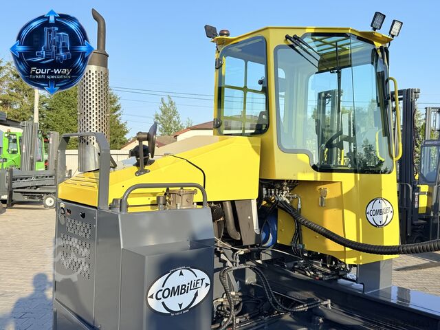 Carretilla retráctil de 4 vías Combilift C5000XL GAS TRIPLEX 6920 FREE-LIFT CABIN