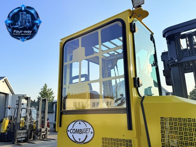Carretilla retráctil de 4 vías Combilift C5000XL GAS TRIPLEX 6920 FREE-LIFT CABIN