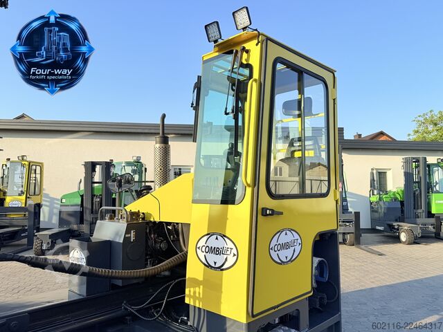 Carretilla retráctil de 4 vías Combilift C5000XL GAS TRIPLEX 6920 FREE-LIFT CABIN