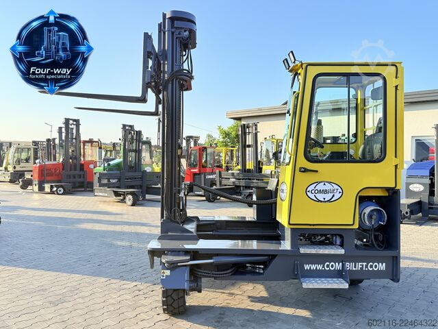 Carretilla retráctil de 4 vías Combilift C5000XL GAS TRIPLEX 6920 FREE-LIFT CABIN