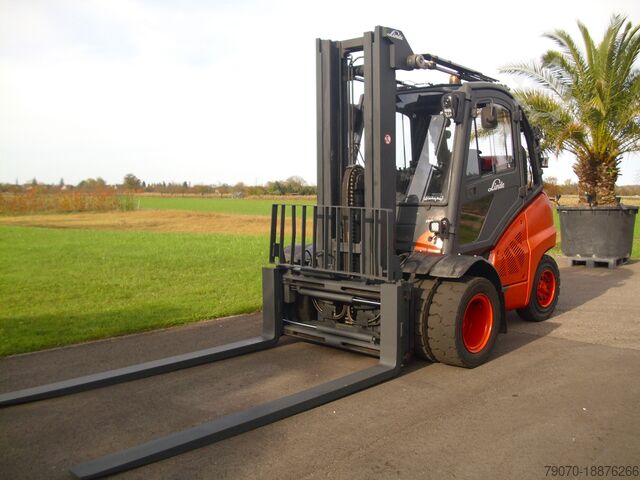 Μπροστινό περονοφόρο όχημα Linde H40T-02-X394 EVO TRIPLEX -ZVG-WARTUNG -