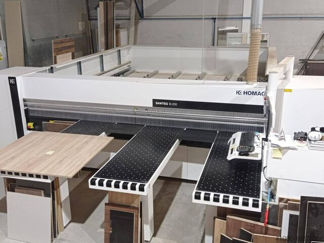 Scie de dimensionnement des panneaux HOMAG SAWTEQ B -200 OPTIMAT HPP200/38/38