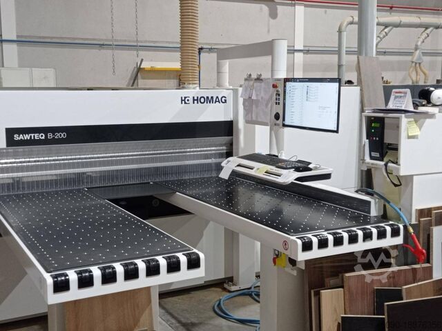 Scie de dimensionnement des panneaux HOMAG SAWTEQ B -200 OPTIMAT HPP200/38/38