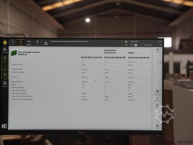 Scie de dimensionnement des panneaux HOMAG SAWTEQ B -200 OPTIMAT HPP200/38/38