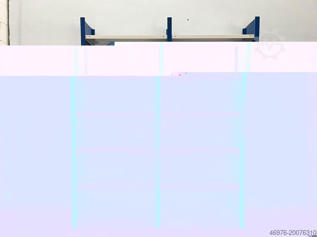 High-bay warehouse META CLIP / Regallänge: 2,15 lfm. Abm.: 2490 x 435mm