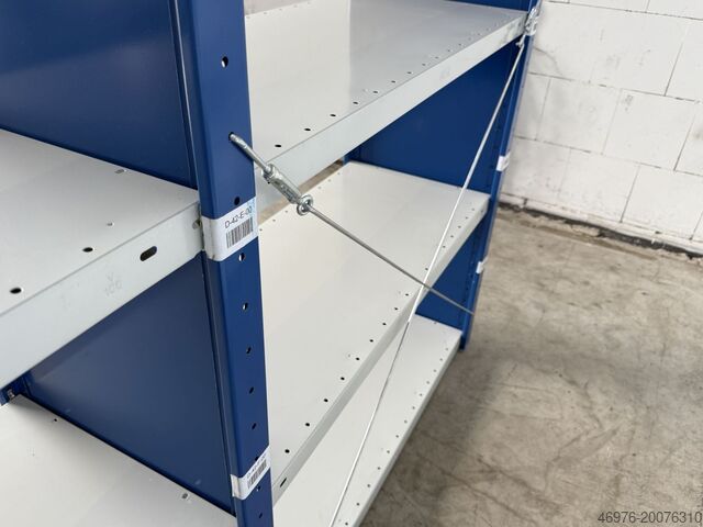 High-bay warehouse META CLIP / Regallänge: 2,15 lfm. Abm.: 2490 x 435mm