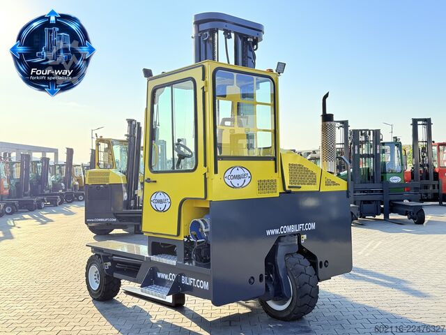 Wózek widłowy czterokierunkowy Combilift C5000XL GAS TRIPLEX 6920 FREE-LIFT CABIN