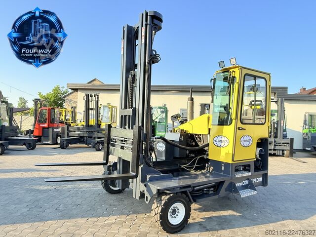 Wózek widłowy czterokierunkowy Combilift C5000XL GAS TRIPLEX 6920 FREE-LIFT CABIN