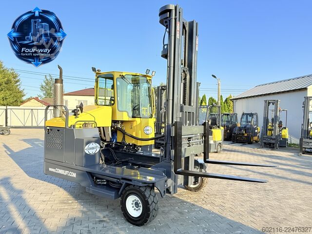 Wózek widłowy czterokierunkowy Combilift C5000XL GAS TRIPLEX 6920 FREE-LIFT CABIN